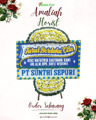 Papan Bunga Duka di Tambang Ulang